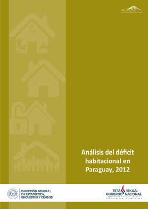 Análisis del déficit habitacional en Paraguay, 2012